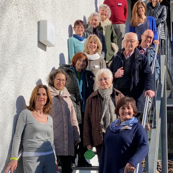 Die Murnauer Gästeführer auf einem Gruppenbild.