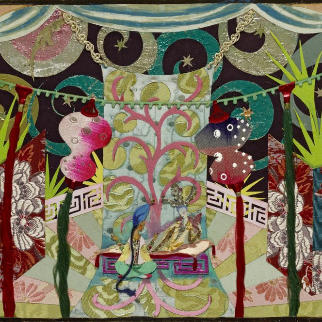 Alexander Sacharoff, Bühnenbildentwurf für die Oper Turandot von Busoni, um 1917, 