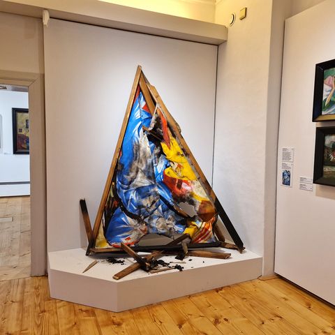 Kunstwerk Untitled Franz Marc von Norbert Bisky aus dem Jahr 2017