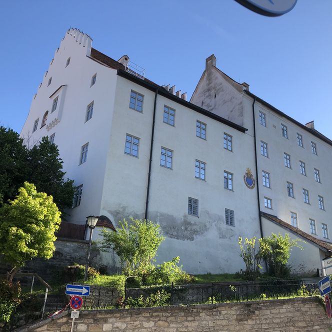 Außenansicht des Schloßmuseum Murnau.