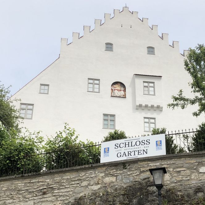 Außenansicht des Schloßmuseum Murnau.