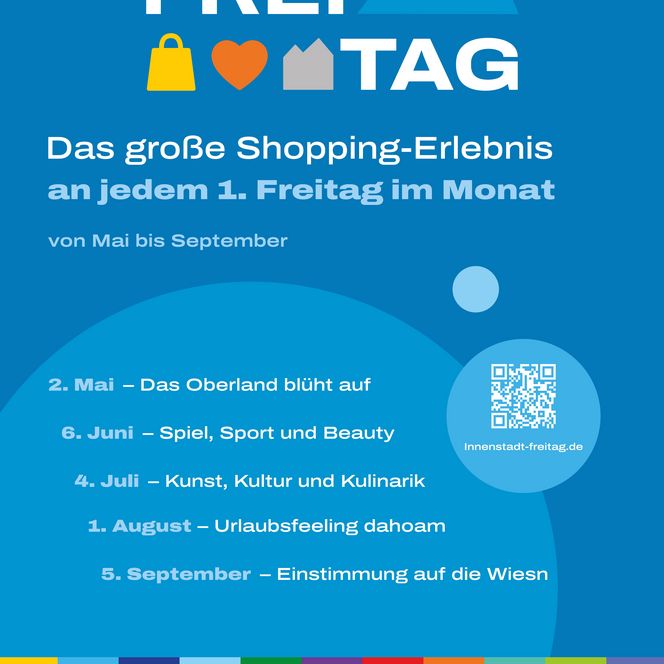 Plakat des Innenstadtfreitag.