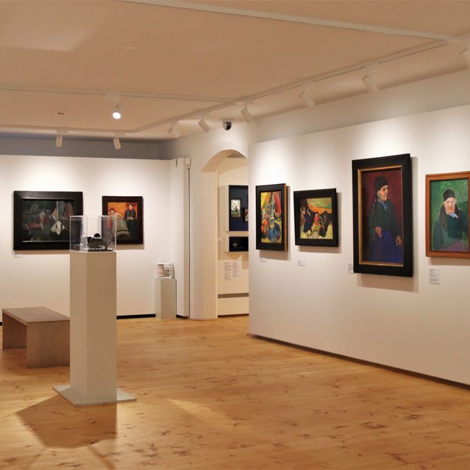 Gabriele Münter Raum im Schloßmuseum Murnau