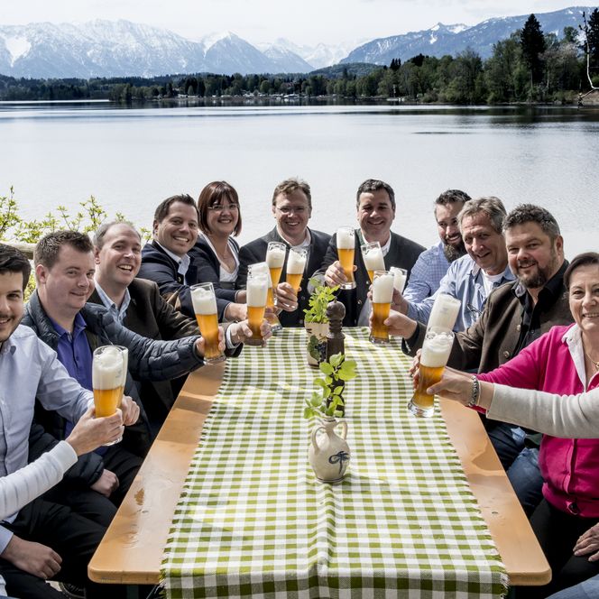 Gruppenbild der Staffelseewirte.